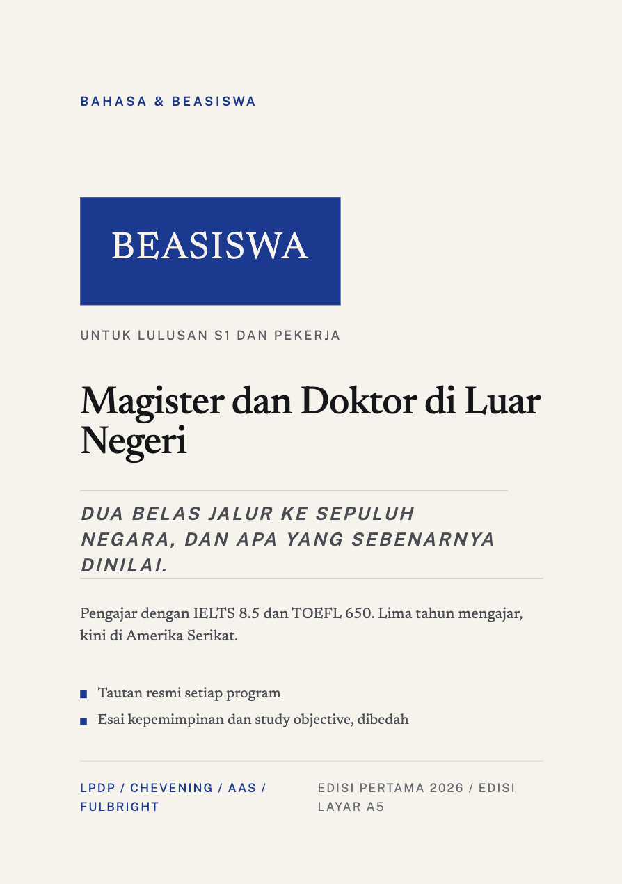 Sampul Magister dan Doktor di Luar Negeri